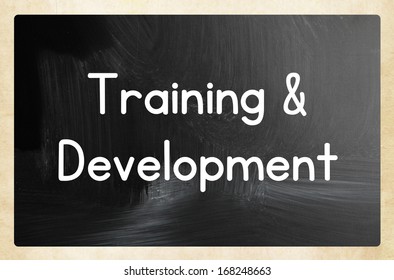 training and development concept
