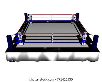 training hall 3D rendering