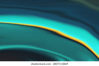 A tranquil abstract flow featuring a blend of deep teal and a luminous golden curve, evoking a sense of calm and movement.