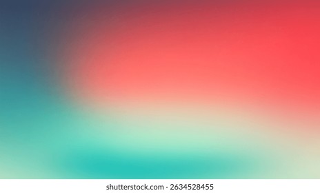 A tranquil abstract image featuring soft gradients of blue, red, and green blending seamlessly, perfect for use in artistic projects, backgrounds, and creative designs.