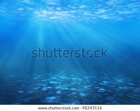 Similar – Image, Stock Photo Tranquil underwater scene with sunlight