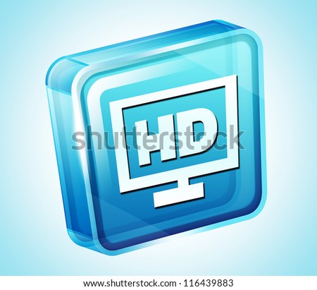 Transparent to the 3d icon