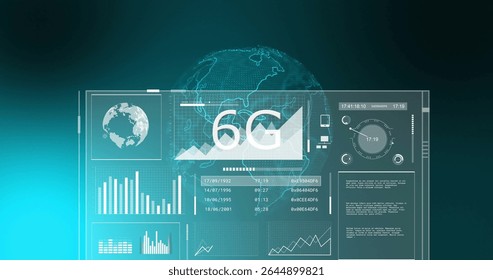 Technology 6G visuals 