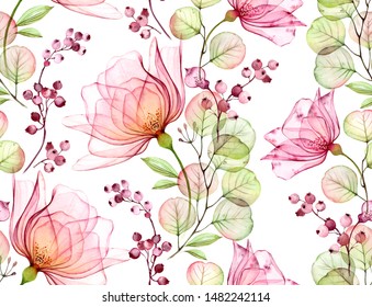 Transparent Flower Pattern Images Stock Photos Vectors Shutterstock