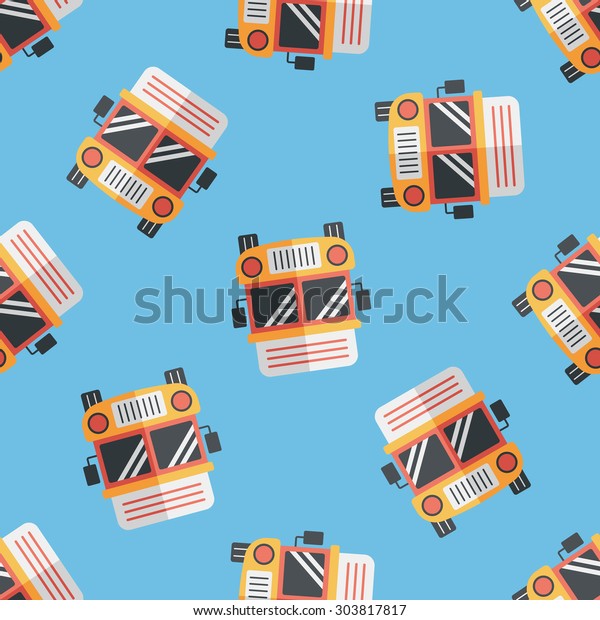 Transportation truck flat icon,eps10 seamless\
pattern\
background