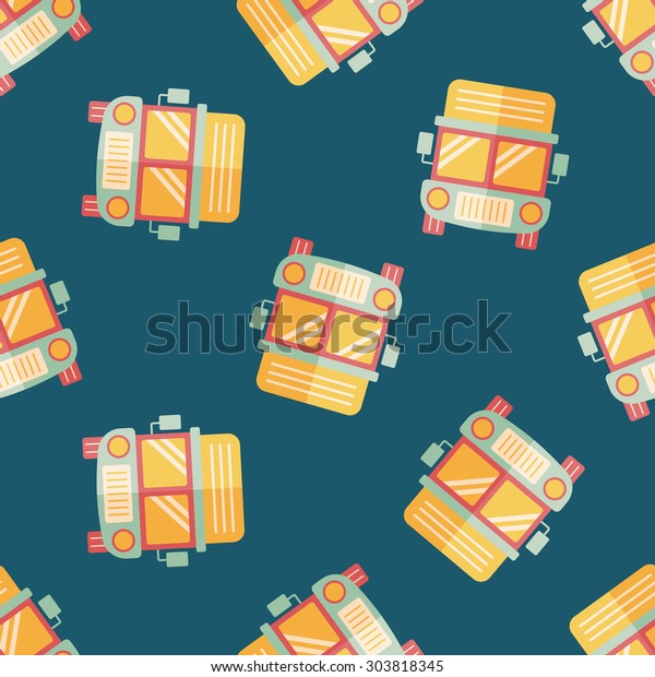 Transportation truck flat icon,eps10 seamless\
pattern\
background
