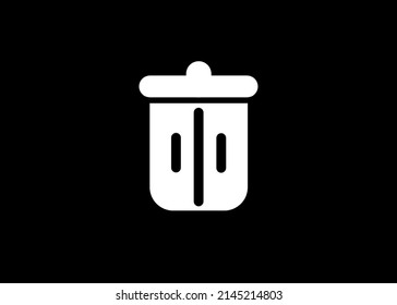 Trash And Paper Bins Recycle Bin Computer Icons, White, Recycle, Trash Can Logo