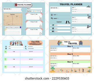 travel planner planning design holiday journey  design,  - Powered by Shutterstock