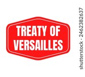 Treaty of Versailles symbol icon
