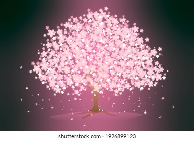 桜 ソメイヨシノ のイラスト素材 画像 ベクター画像 Shutterstock