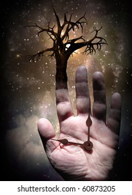 Tree with Hand
