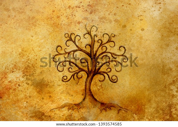 desighner that looks lije a tree of life symbol