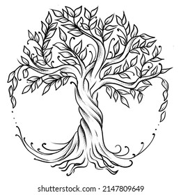 Tree Life Tattoo Design