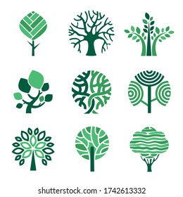 Similar Images, Stock Photos & Vectors of Vector tree, fir-tree, wood ...