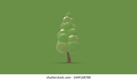 Tree Nature Background 3D Rendering