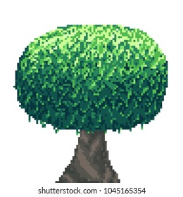 Pixel Tree 2000x2000 Pixels Stock Illustration 1160530714 | Shutterstock