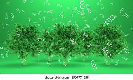 Absorbed Carbon Dioxide Images Stock Photos Vectors Shutterstock