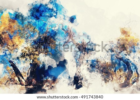 Similar – Foto Bild natural abstraction Natur