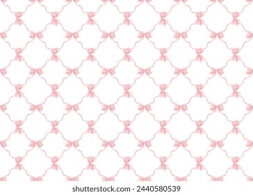 Trellis bow pattern,seamless wallpaper,trellis pattern,pink pattern,pink girl wallpaper,wall pattern