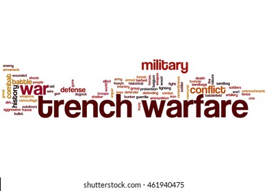 Trench Warfare Word Cloud