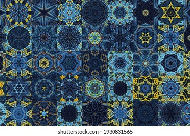 Trendy abstract background. Colorful pattern. Digital effects. Creative graphic design for poster, brochure, flyer and card. Unique wallpaper. Backdrop for web, fabric and notepad cover.