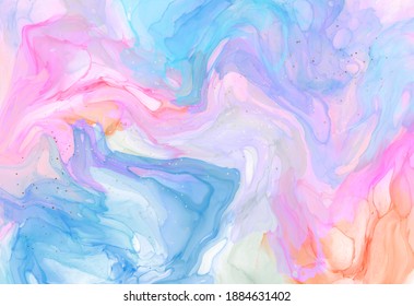 trendy colorful unicorn marble holographic background texture, graphic illustration of liquid swirl pattern background in vivid pastel tone color, modern polygon swirl pattern abstract backgroud - Powered by Shutterstock