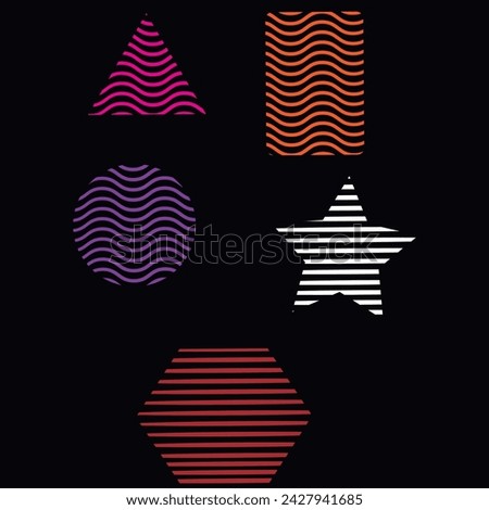Triangle:

Begin by drawing three distinct straight lines, forming a dynamic and versatile triangular shape.
Explore the artistic potential by varying the angles and side lengths, creating triangles 
