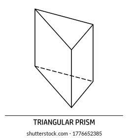 390 Triangular prism outline Images, Stock Photos & Vectors | Shutterstock