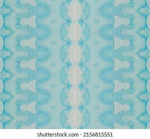 Tribal Pattern Print  Blue Pattern Batik  Light Ink Watercolour  Ethnic Batik Textile  Blue Gradient Abstract  Bright Ethnic Brush  Blue Ethnic Ink  Dyed Ink Paint  Dyed Texture Paint  Sky ZigZag