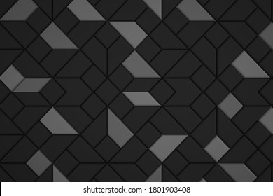 Black Triangular Abstract Background Grunge Surface Stock Illustration ...