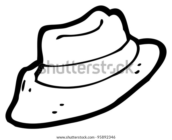 cartoon trilby