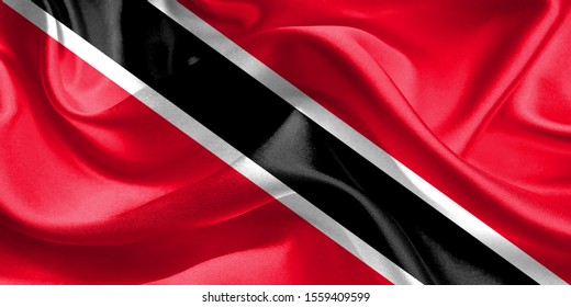 Trinidad Tobago Flag Waving Rippled Flags 스톡 일러스트 1559409599 Shutterstock 5667