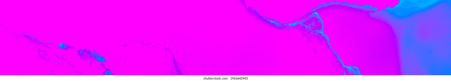 Trippy Ink Fluid. Fantastic Material Image. Blue Retro Painting. Pink Optical Illustration. Indonesian Paper. Kaleidoscope Disco. Motion Concept. Purple Trippy Ink Fluid.