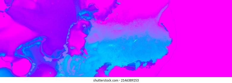 Trippy Ink Fluid. Hallucination Event. Bohemian Silk. Purple Multicolor Decoration. Fantastic Retro Paper. Blue Glowing Wallpaper. Sound Concept. Purple Trippy Ink Fluid.