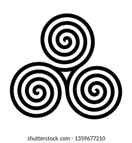 Triskelion Symbol Icon