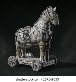 3D Trojanisches Pferd 