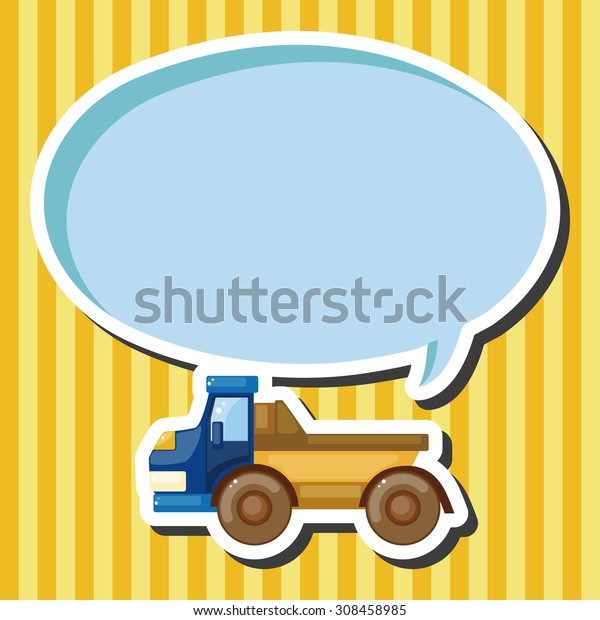 truck, cartoon speech
icon