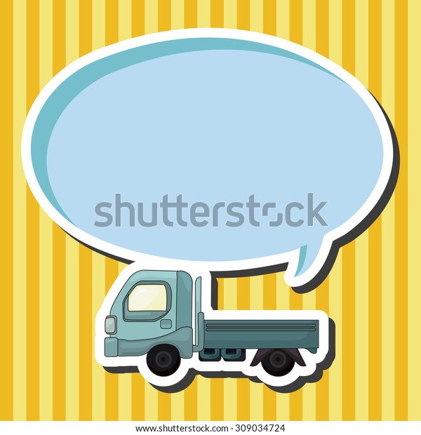 truck, cartoon speech
icon