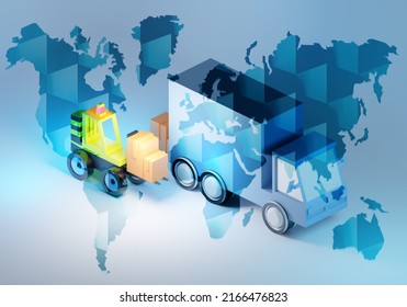 1,906 Truck Around World Images, Stock Photos & Vectors 