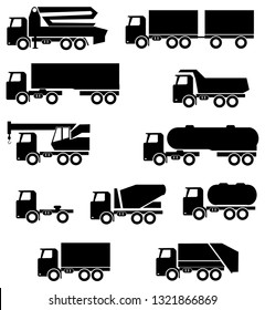 Truck Icon Set