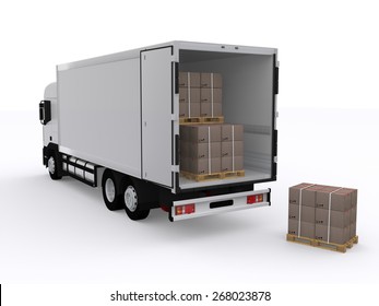 Open Trailer Stock Illustration 193441010 | Shutterstock