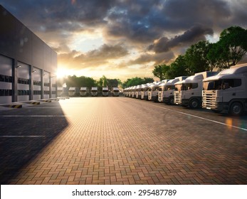 Truck Parking. Freight