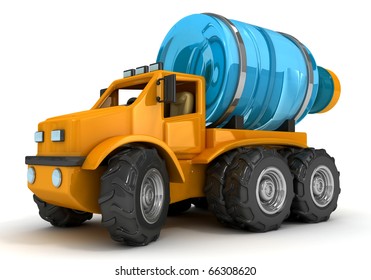 The Truck For Potable Water Delivery