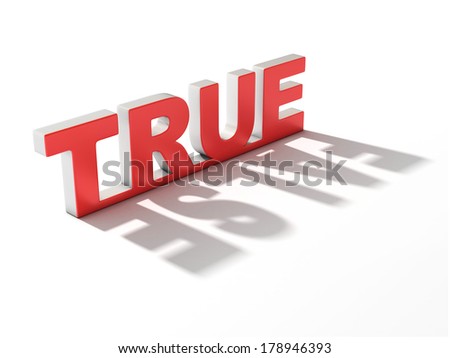 true letters casting false shadow