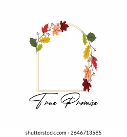 True Promise design concept.templates for poster, cover, banner, social media