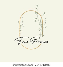 True Promise design concept.templates for poster, cover, banner, social media