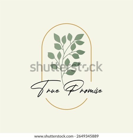 True Promise design concept.templates for poster, cover, banner, social media