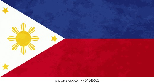 Image Philippines Paper Flag Stock Illustration 479534053