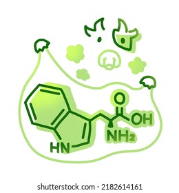 Tryptophan, One Of Essential Amino Acid