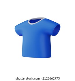 Tshirt Icon 3D Rendering Illustration